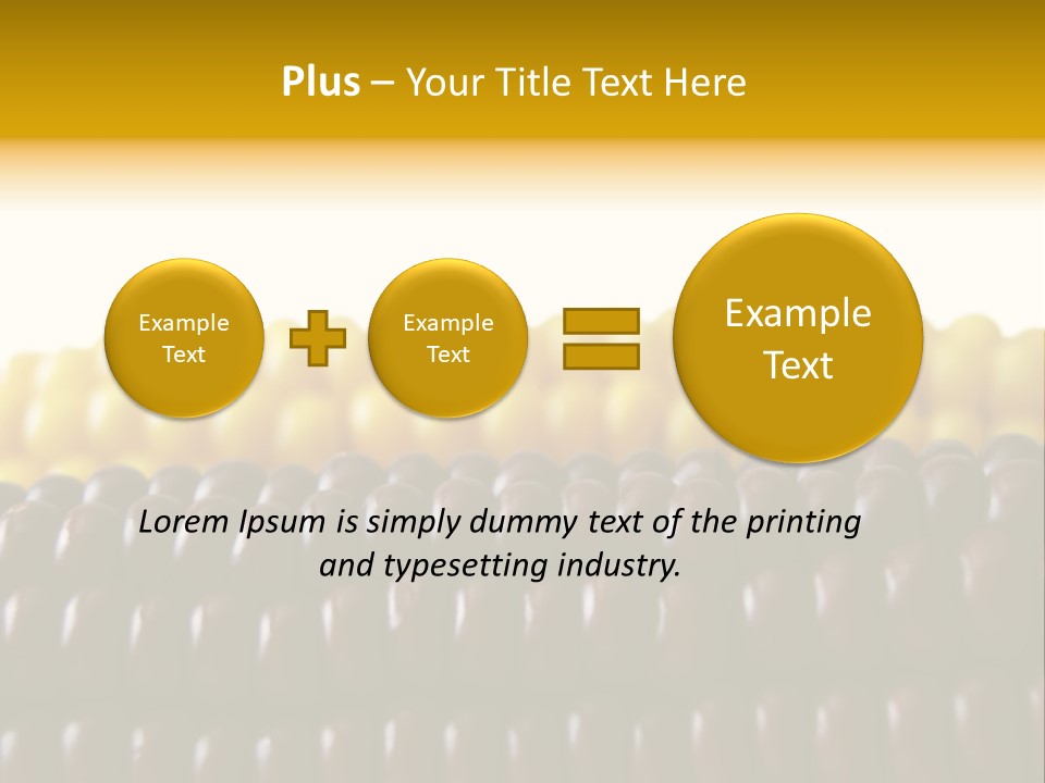 Kernel Corn Seed PowerPoint Template