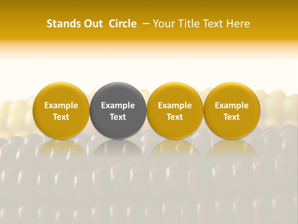 Kernel Corn Seed PowerPoint Template