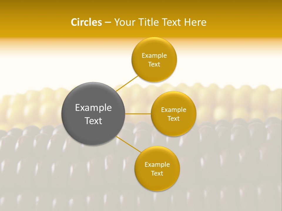 Kernel Corn Seed PowerPoint Template