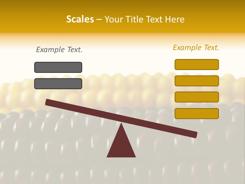 Kernel Corn Seed PowerPoint Template