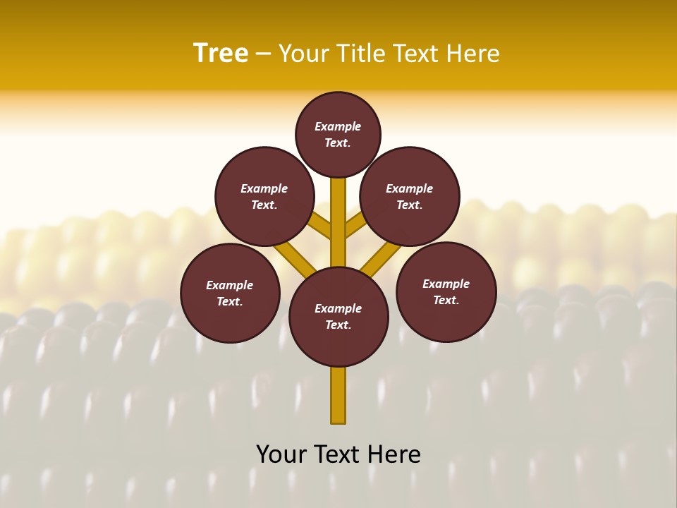 Kernel Corn Seed PowerPoint Template