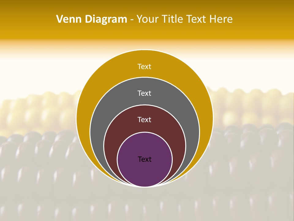 Kernel Corn Seed PowerPoint Template