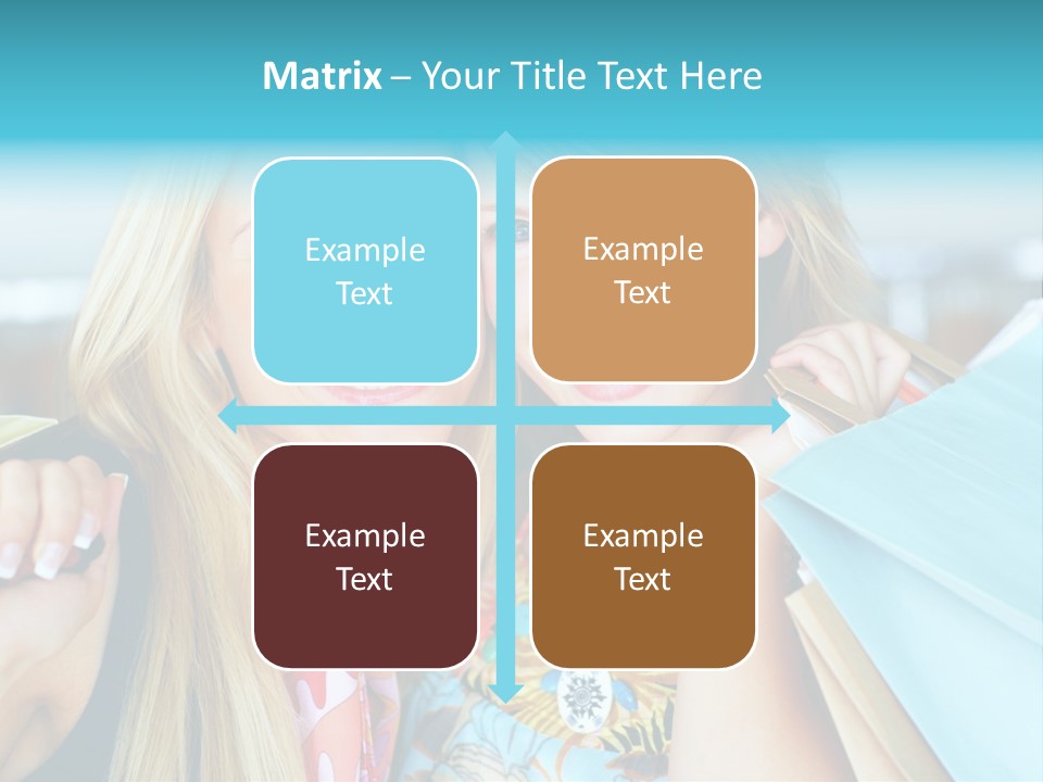 Happiness Store Holding PowerPoint Template