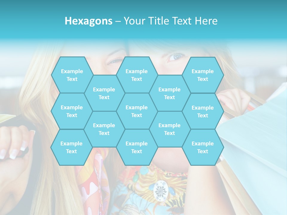 Happiness Store Holding PowerPoint Template