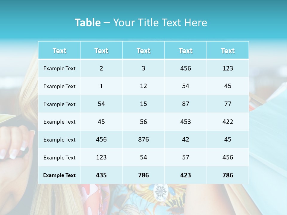 Happiness Store Holding PowerPoint Template