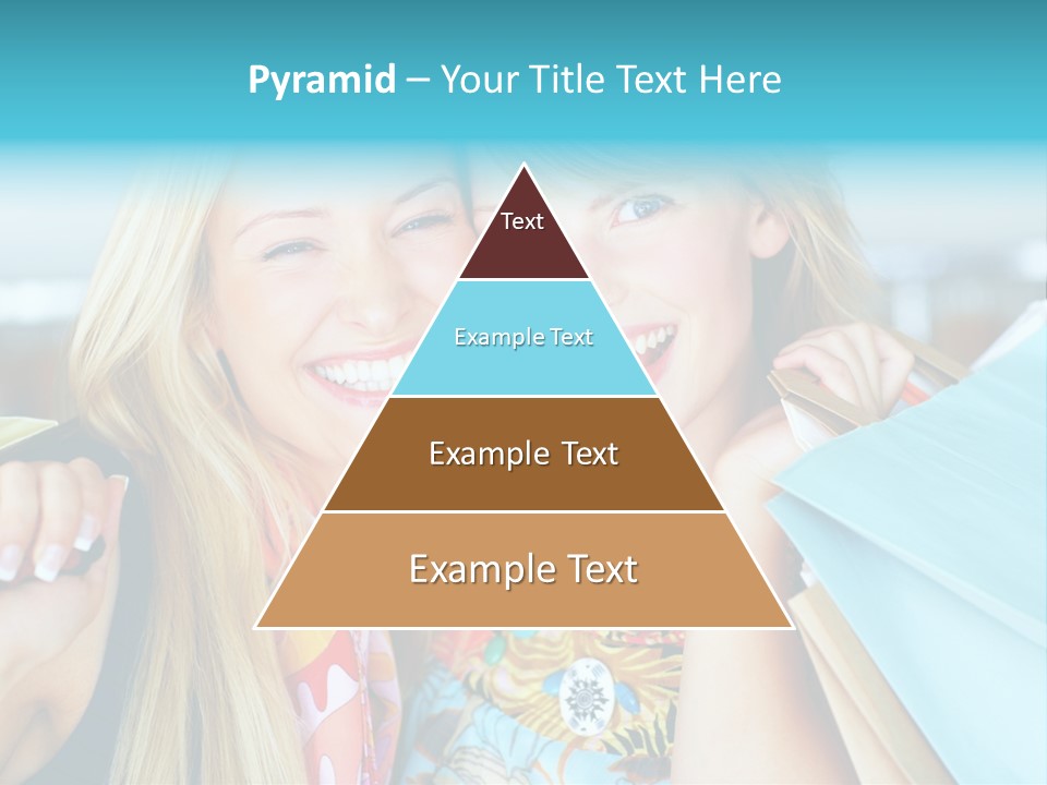 Happiness Store Holding PowerPoint Template