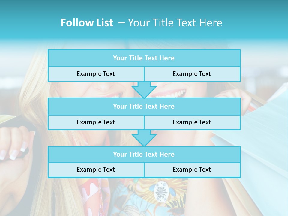 Happiness Store Holding PowerPoint Template