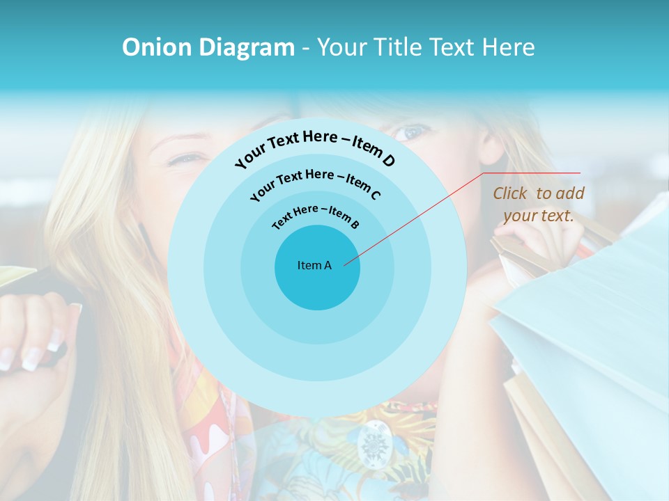 Happiness Store Holding PowerPoint Template