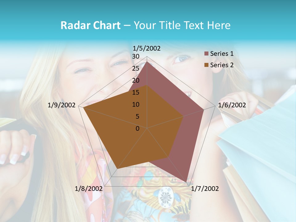 Happiness Store Holding PowerPoint Template