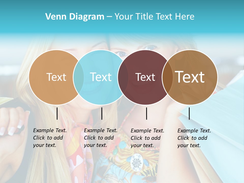 Happiness Store Holding PowerPoint Template