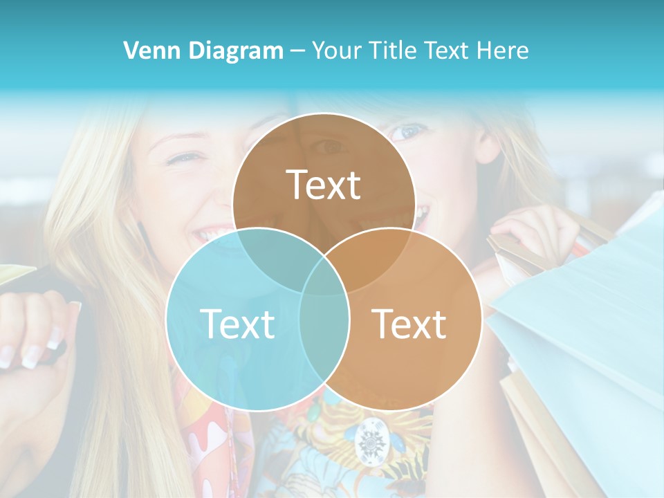 Happiness Store Holding PowerPoint Template