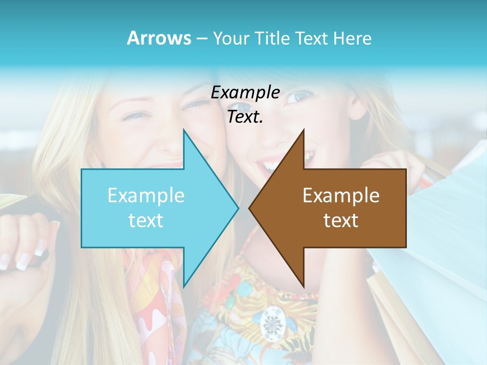Happiness Store Holding PowerPoint Template