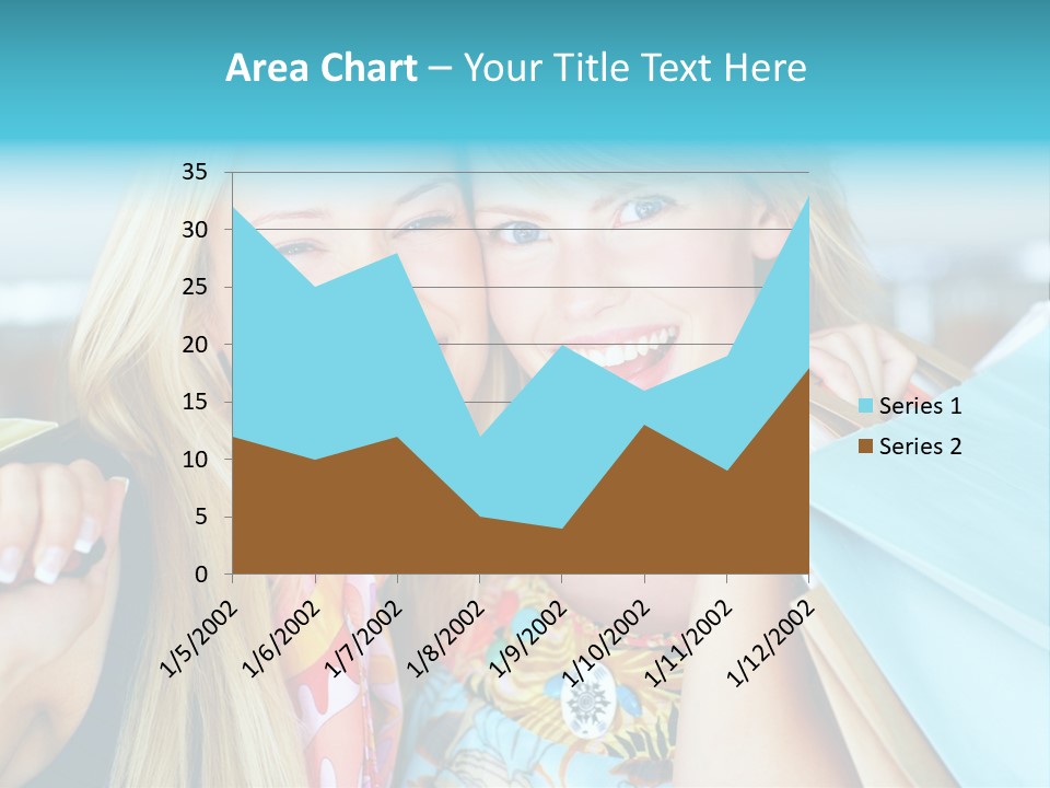 Happiness Store Holding PowerPoint Template