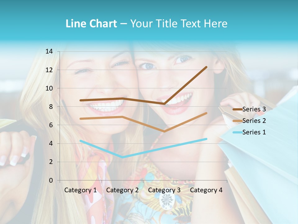 Happiness Store Holding PowerPoint Template