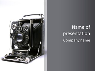 Photograph Black Photo PowerPoint Template