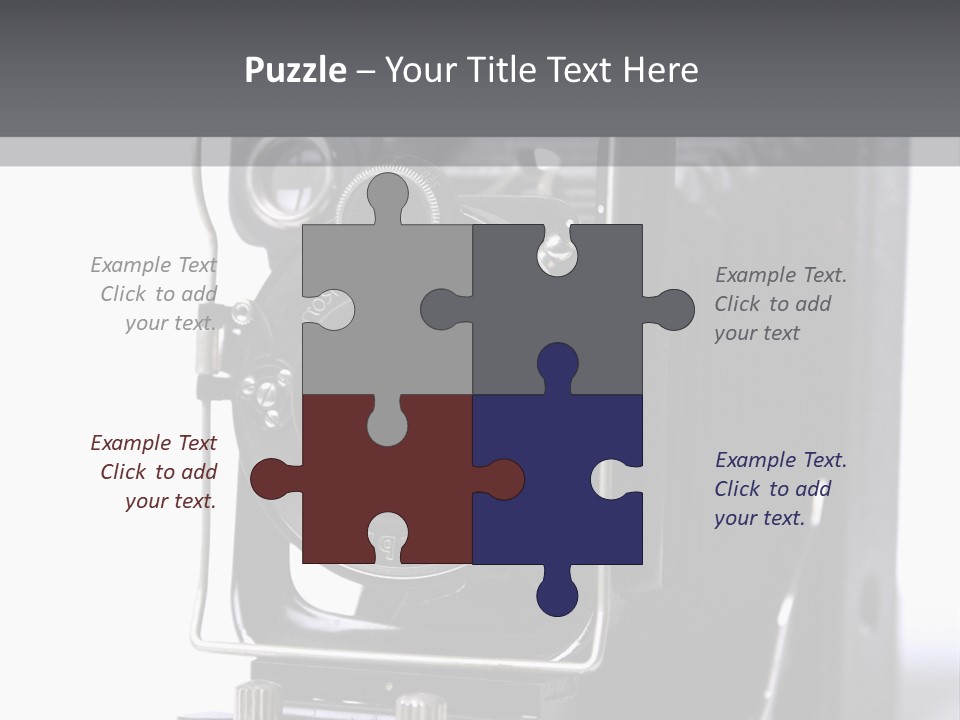 Photograph Black Photo PowerPoint Template