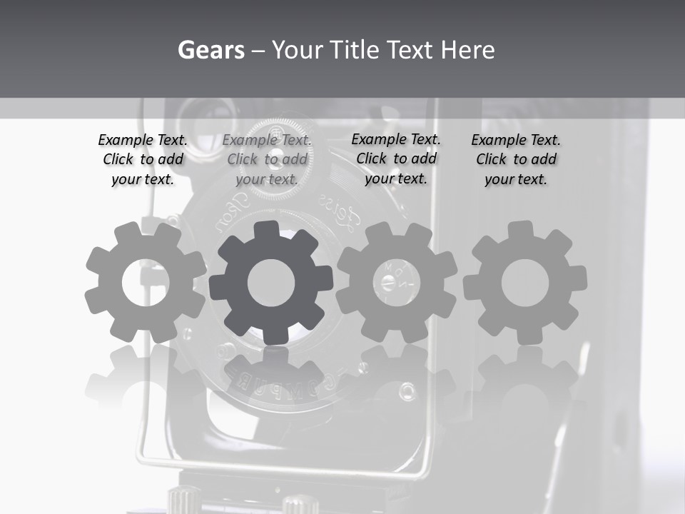 Photograph Black Photo PowerPoint Template