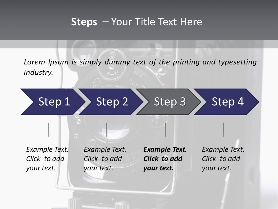 Photograph Black Photo PowerPoint Template