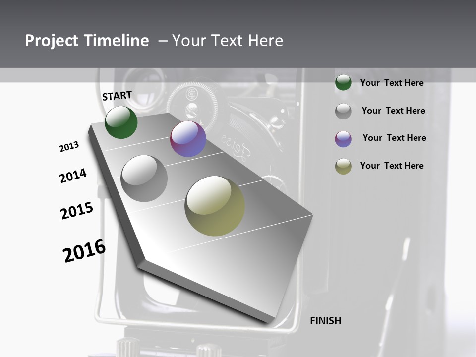Photograph Black Photo PowerPoint Template