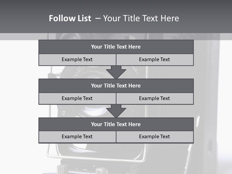 Photograph Black Photo PowerPoint Template