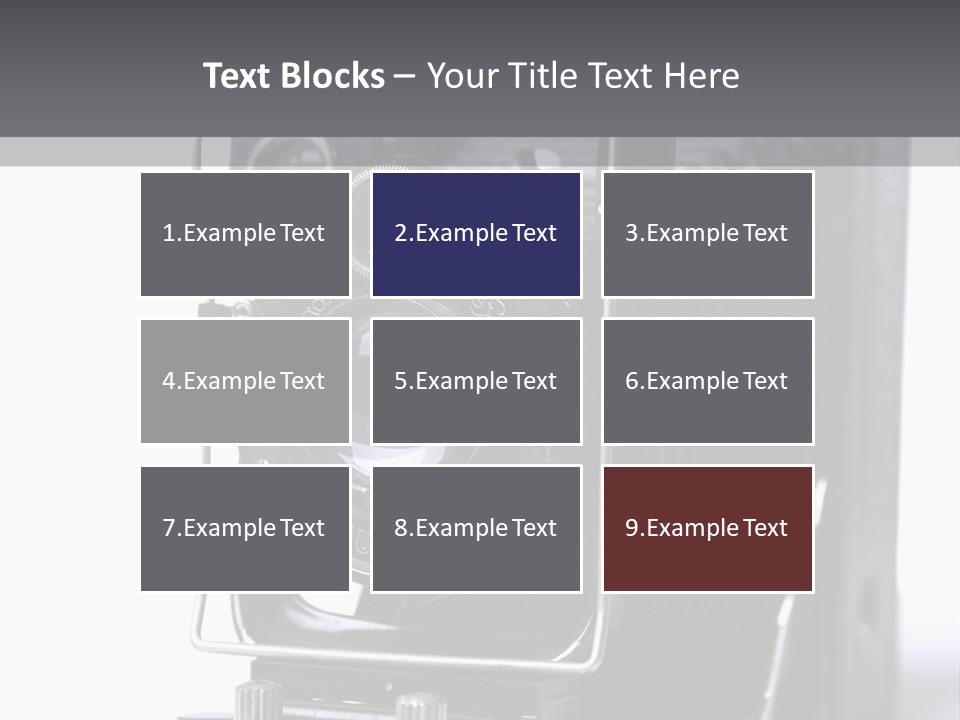 Photograph Black Photo PowerPoint Template
