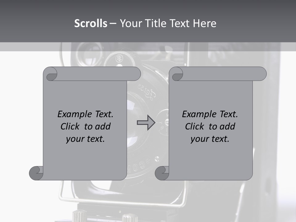 Photograph Black Photo PowerPoint Template