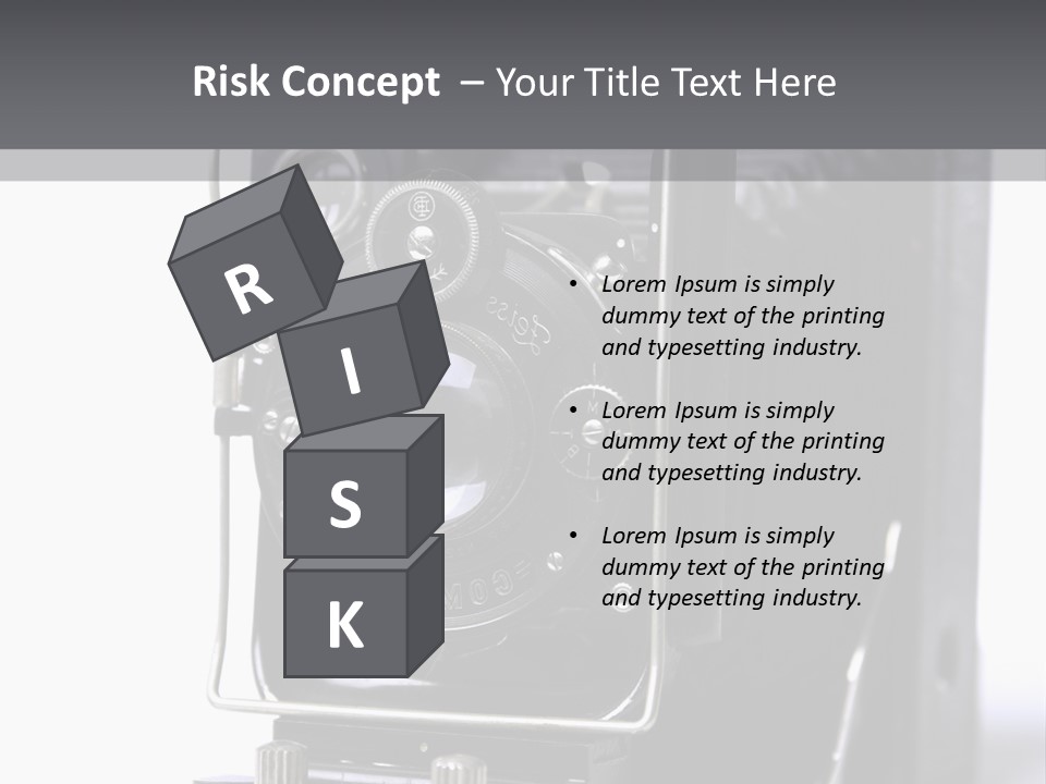 Photograph Black Photo PowerPoint Template