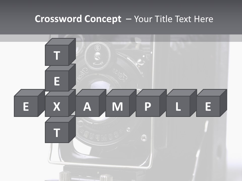 Photograph Black Photo PowerPoint Template