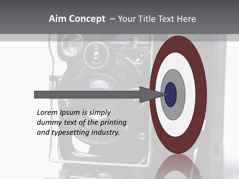 Photograph Black Photo PowerPoint Template