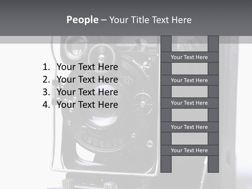 Photograph Black Photo PowerPoint Template