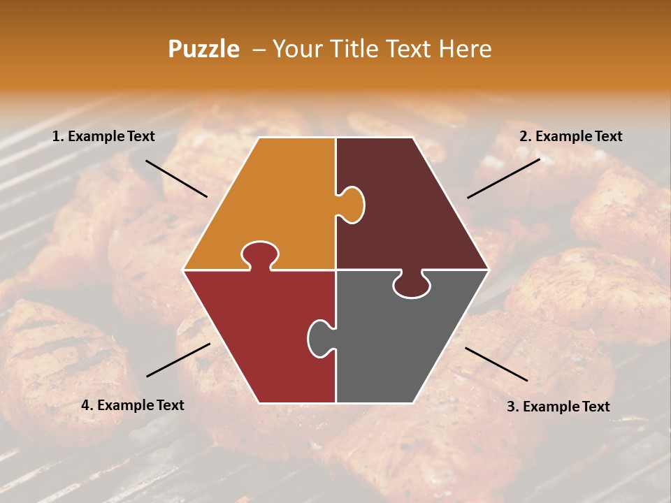 Food Turkey Meat PowerPoint Template