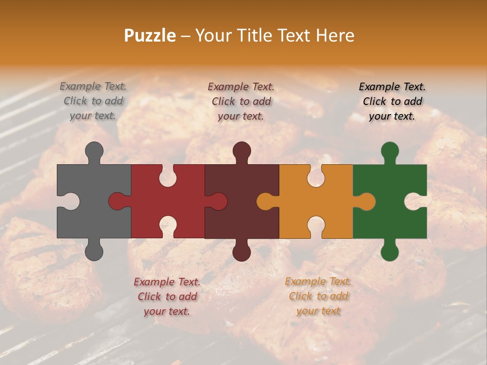 Food Turkey Meat PowerPoint Template