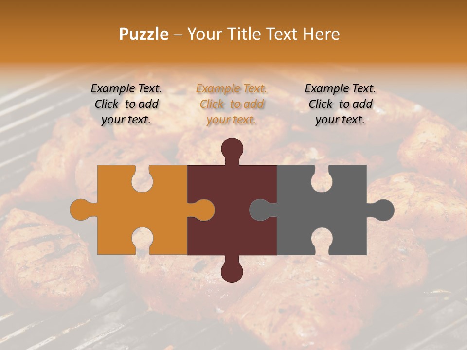 Food Turkey Meat PowerPoint Template