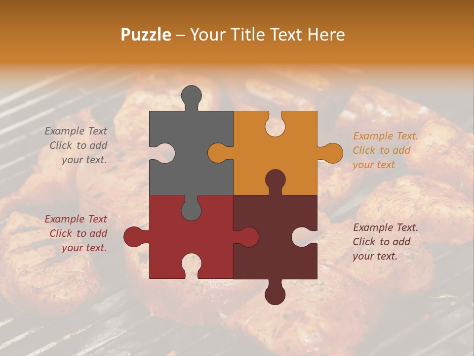 Food Turkey Meat PowerPoint Template