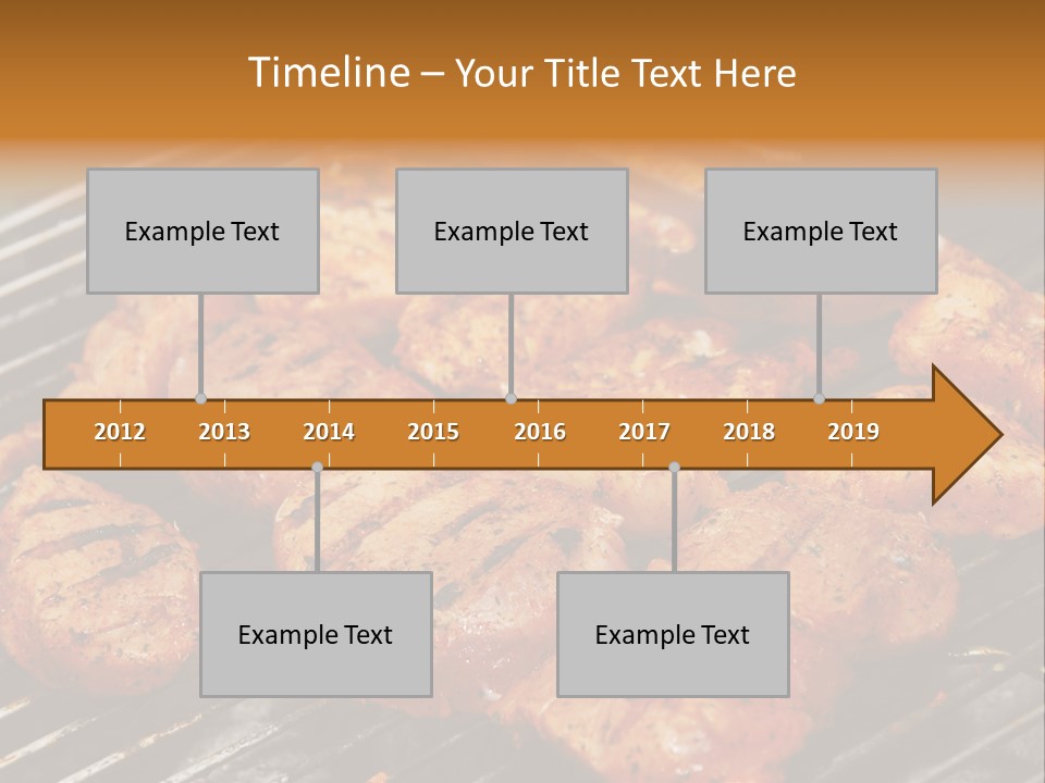 Food Turkey Meat PowerPoint Template
