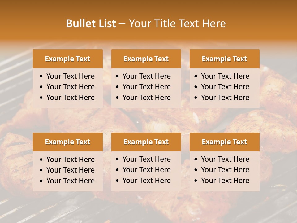 Food Turkey Meat PowerPoint Template