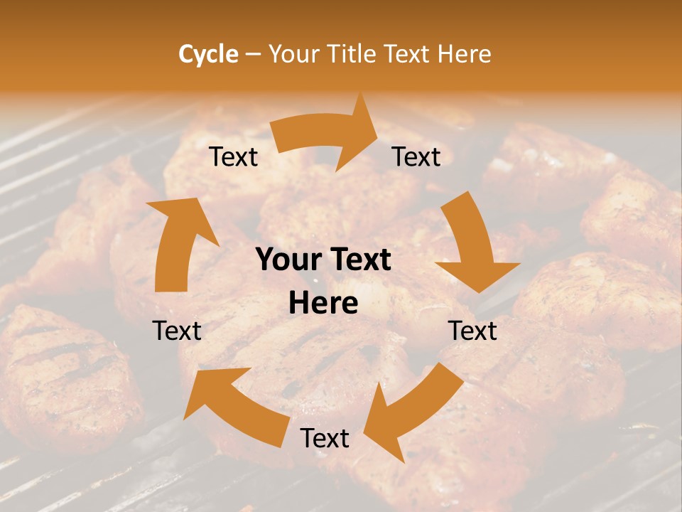 Food Turkey Meat PowerPoint Template