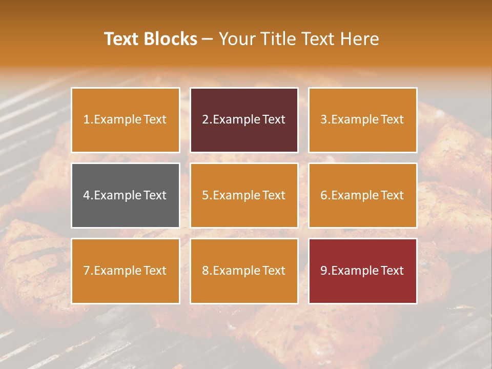 Food Turkey Meat PowerPoint Template