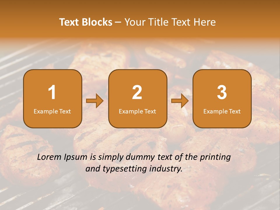 Food Turkey Meat PowerPoint Template
