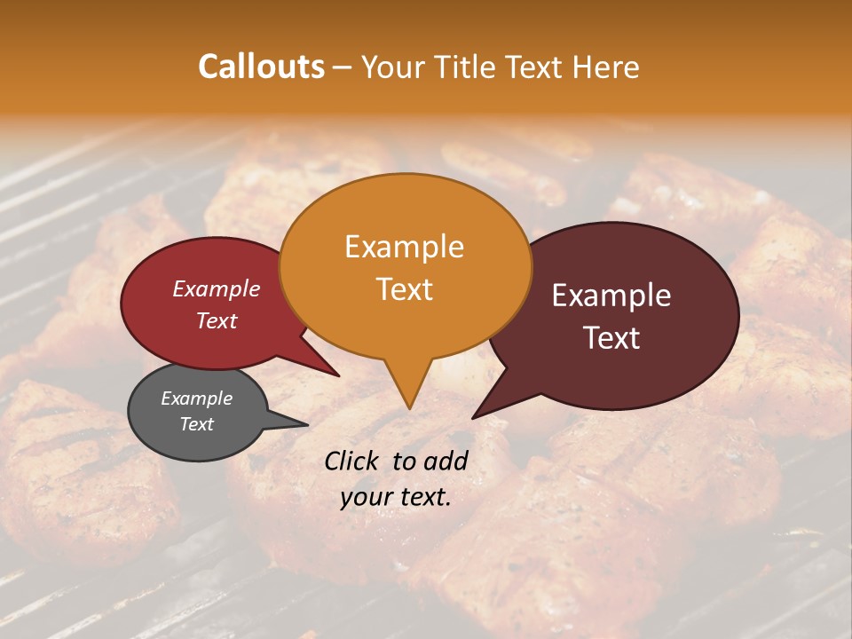 Food Turkey Meat PowerPoint Template
