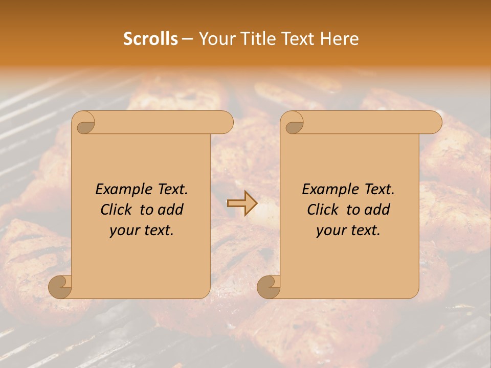 Food Turkey Meat PowerPoint Template