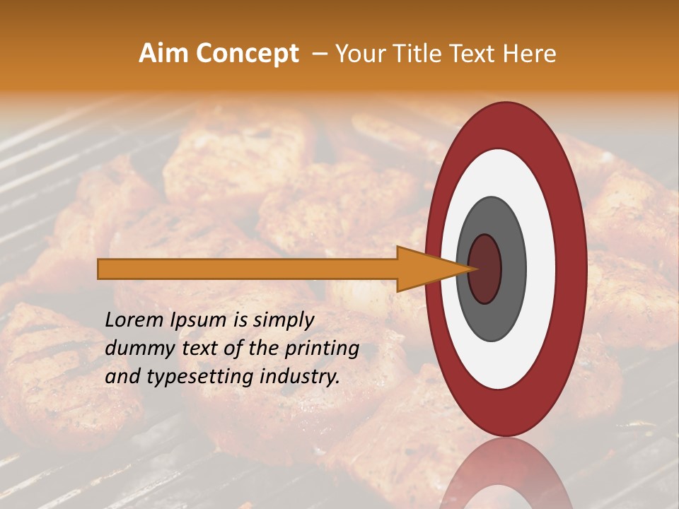 Food Turkey Meat PowerPoint Template