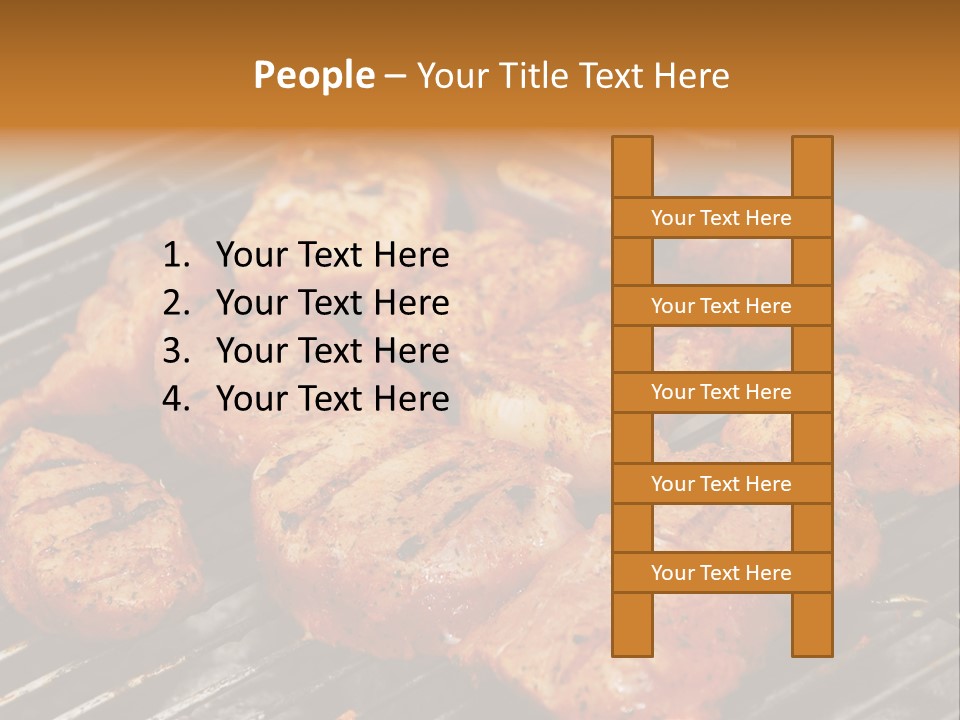 Food Turkey Meat PowerPoint Template