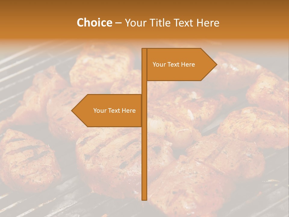 Food Turkey Meat PowerPoint Template
