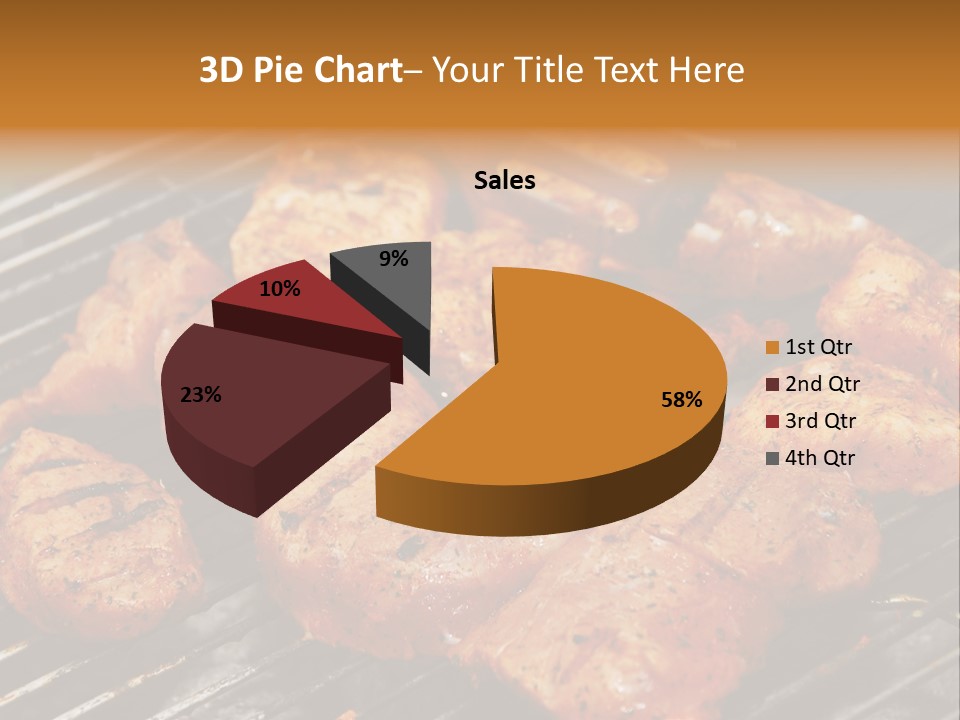 Food Turkey Meat PowerPoint Template