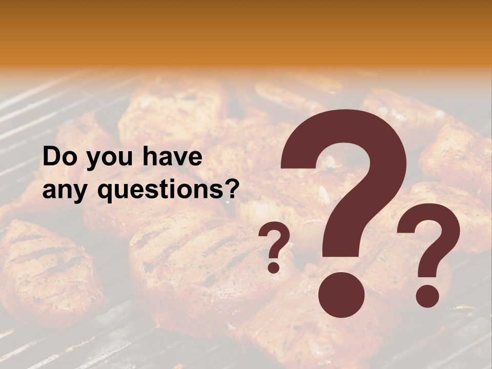 Food Turkey Meat PowerPoint Template