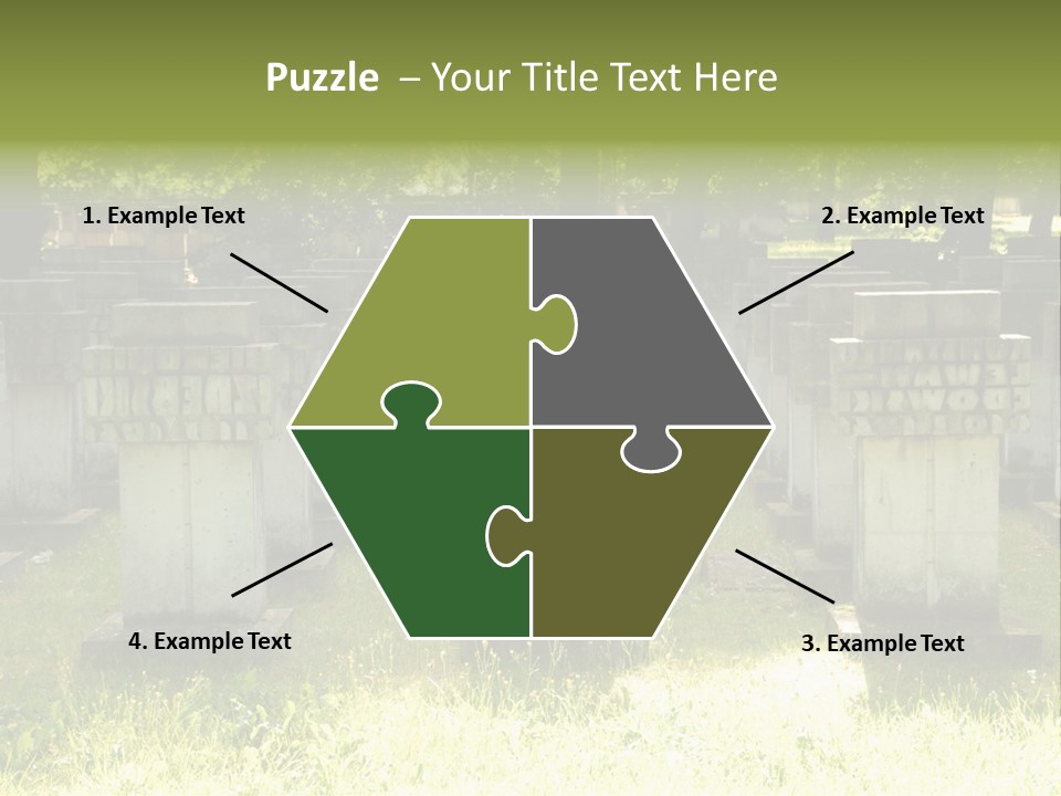 Angel Fall Churchyard PowerPoint Template