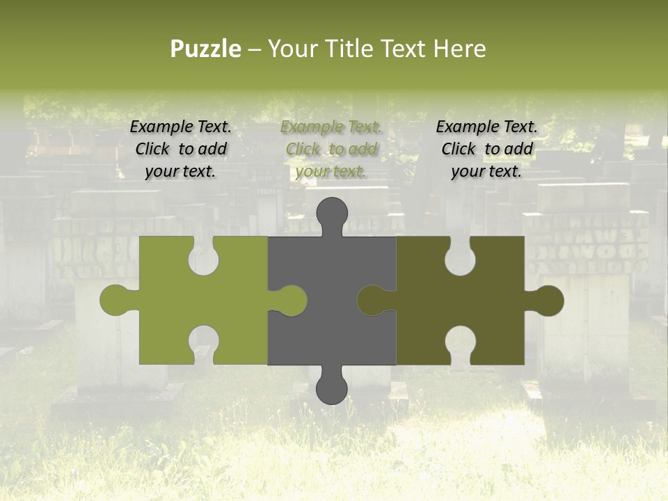 Angel Fall Churchyard PowerPoint Template