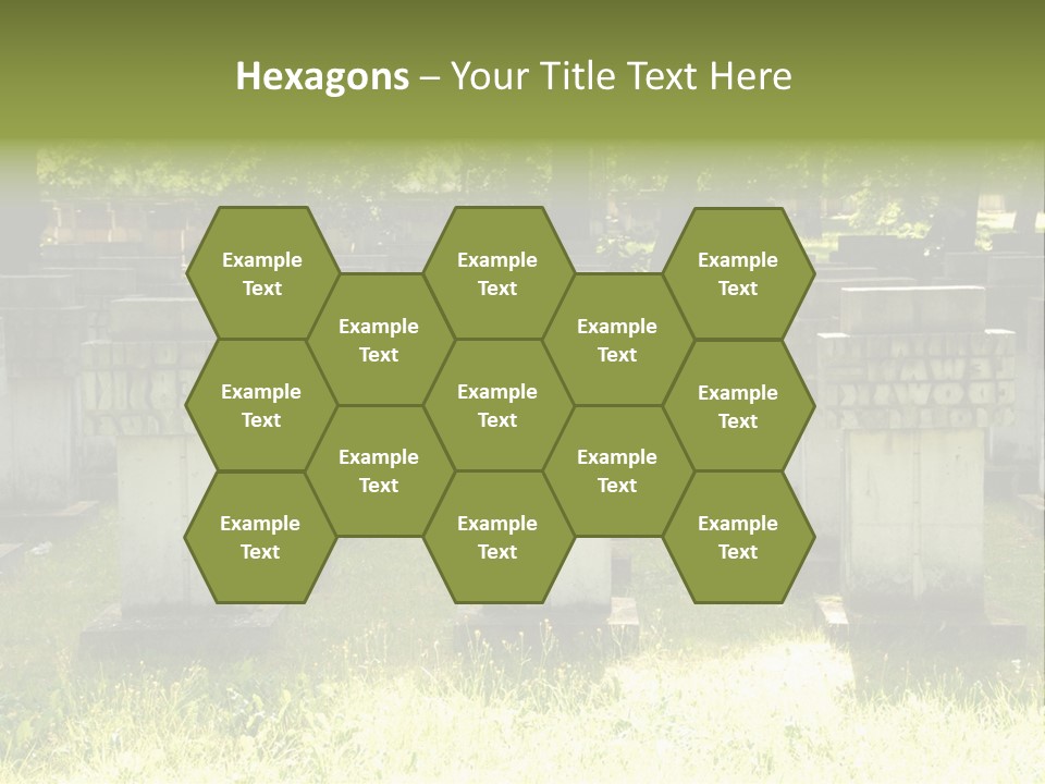 Angel Fall Churchyard PowerPoint Template