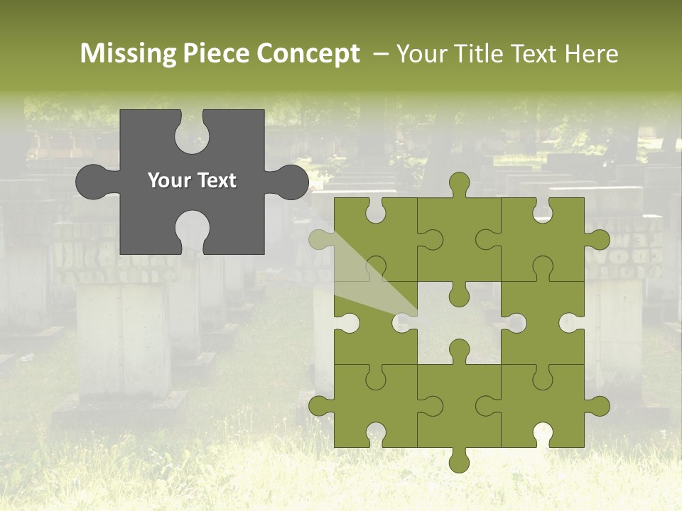 Angel Fall Churchyard PowerPoint Template